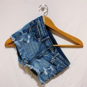 Klique B Small Denim Shorts Distressed
